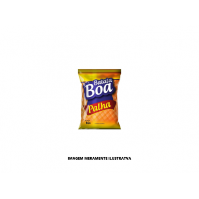 BATATA PALHA - BOA - 80g TRADICIONAL